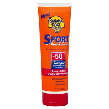 Banana Boat Sport Performance Lotion SPF 50, 8oz