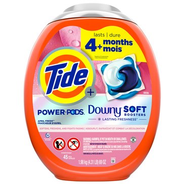Tide Plus a Touch of Downy Power PODs Unit Dose Laundry Detergent