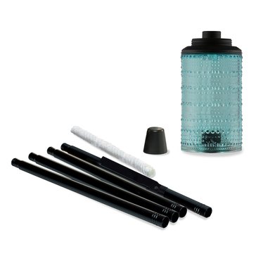 Tiki Brand Easy Install 68-Inch Carnival Glass Tiki Torch